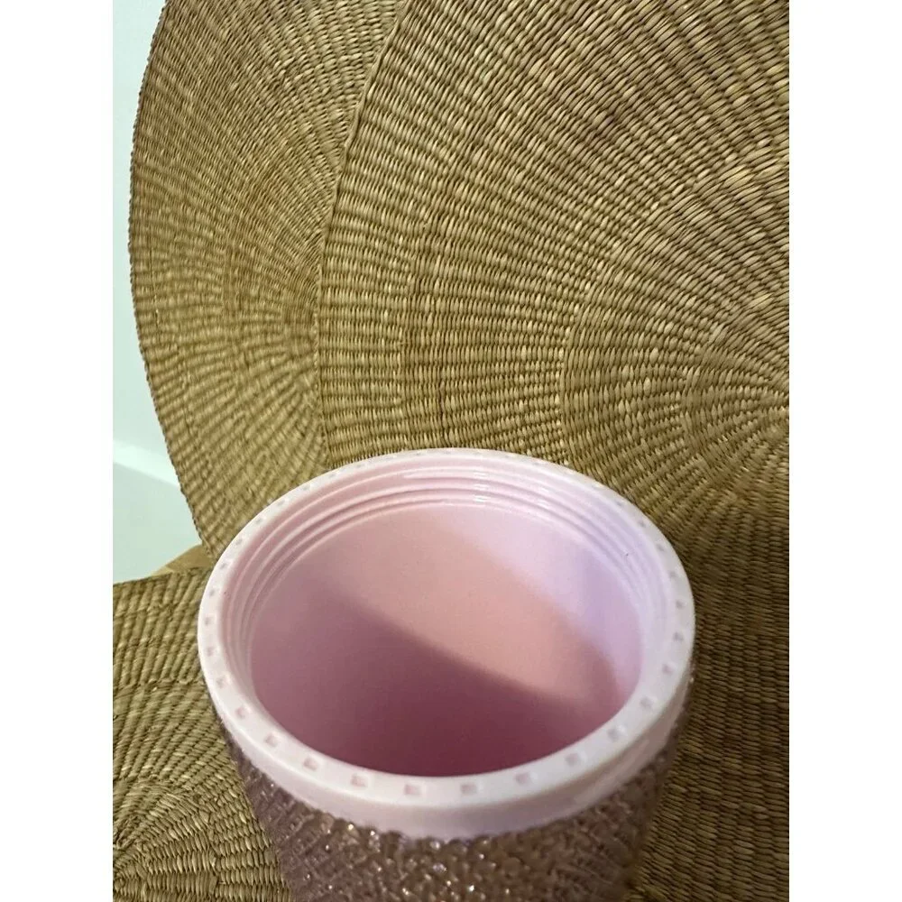 Pink Breast Cancer gem tumbler cup